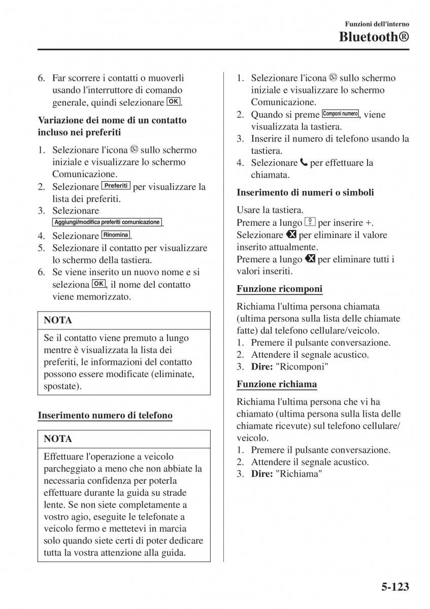 Mazda CX 3 manuale del proprietario / page 463