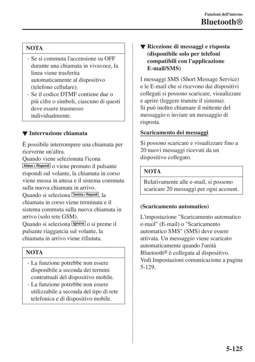 Mazda CX 3 manuale del proprietario / page 465