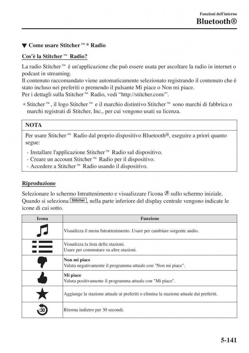 Mazda CX 3 manuale del proprietario / page 481