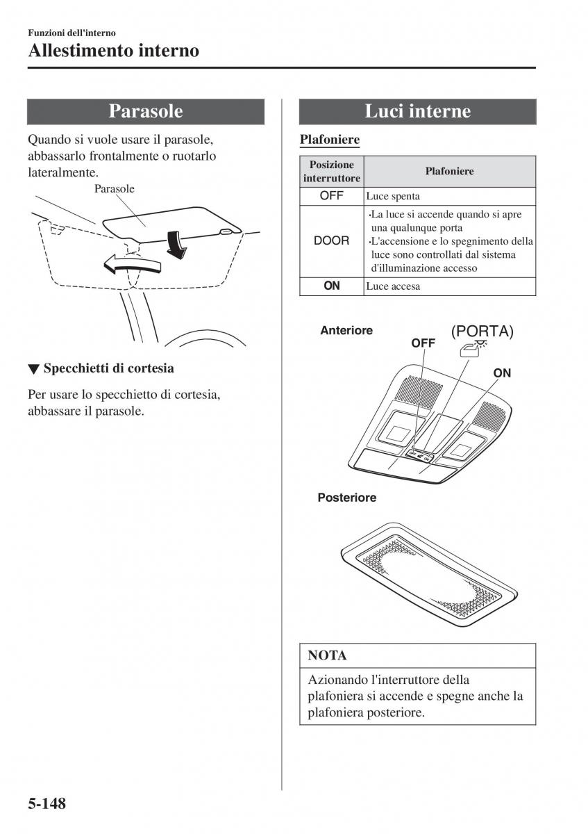 Mazda CX 3 manuale del proprietario / page 488