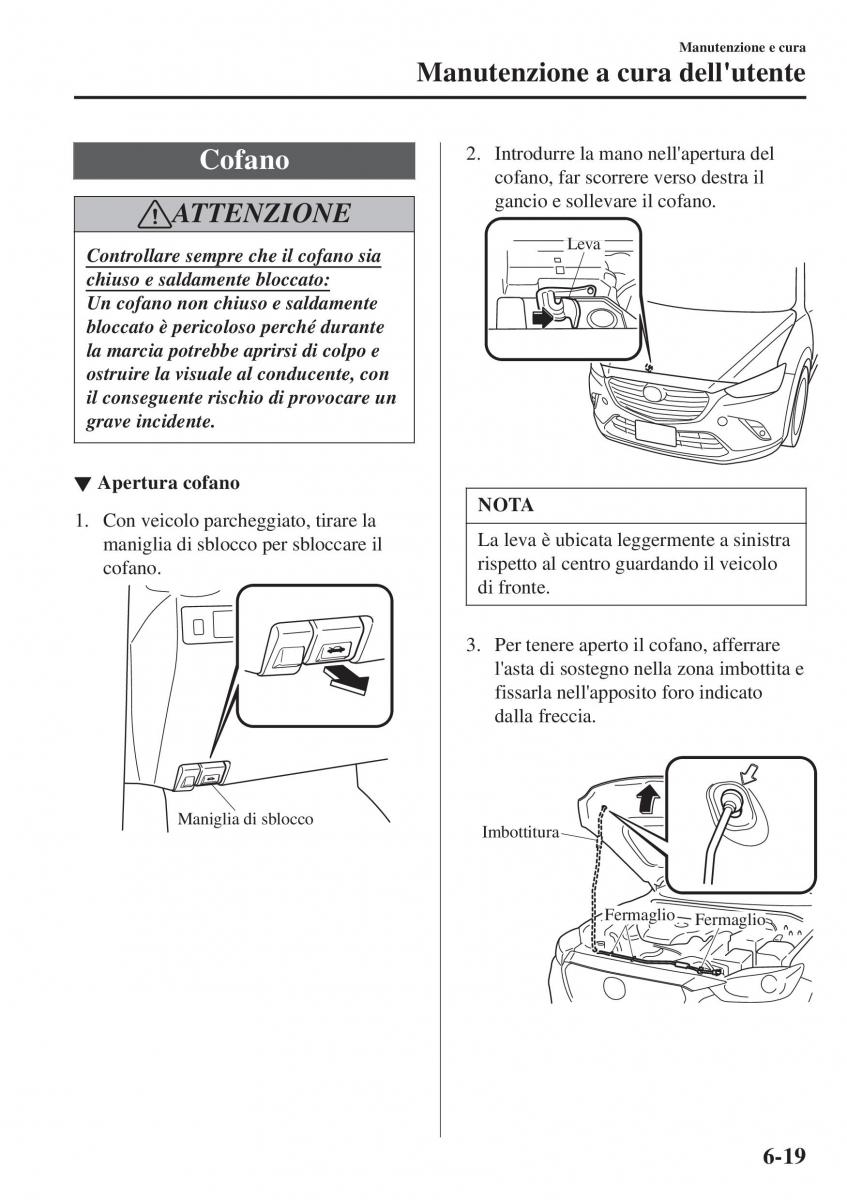 Mazda CX 3 manuale del proprietario / page 517