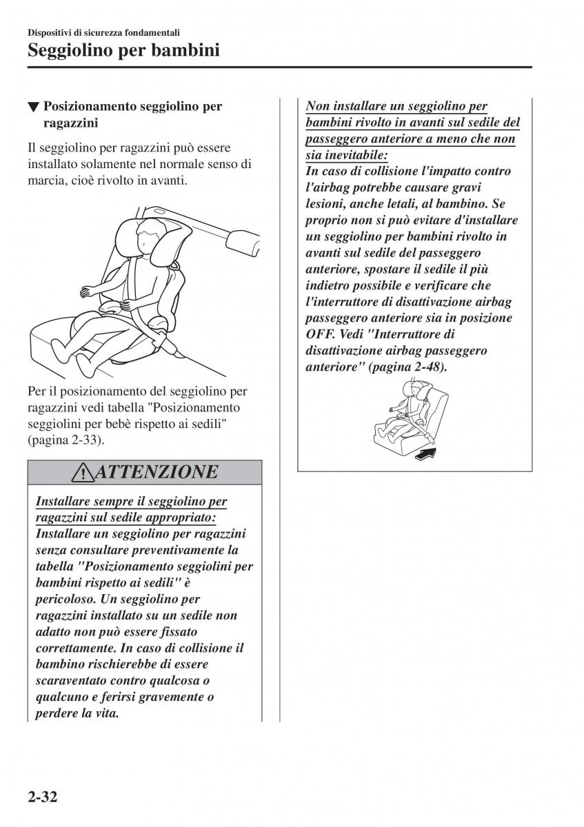 Mazda CX 3 manuale del proprietario / page 52