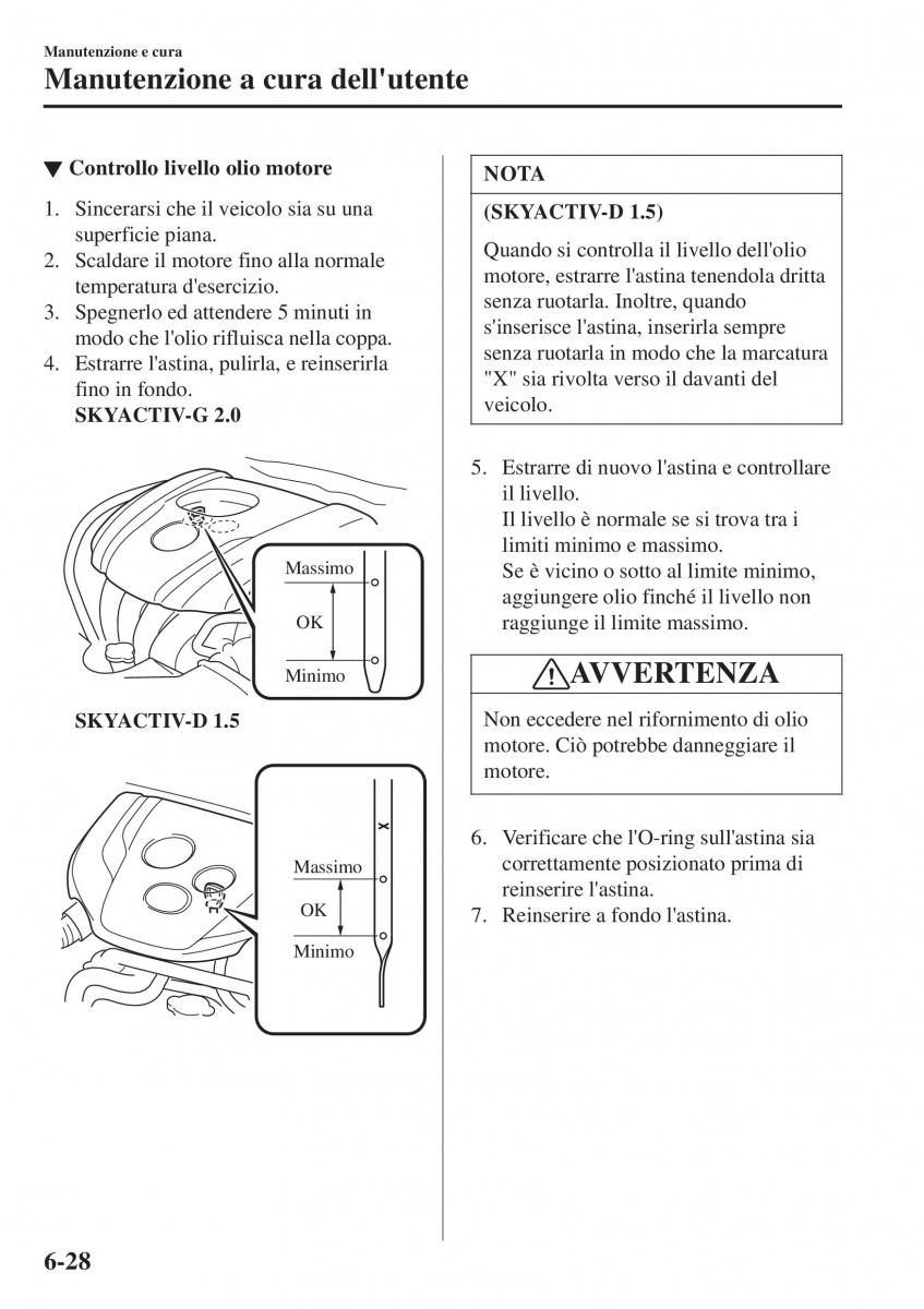 Mazda CX 3 manuale del proprietario / page 526