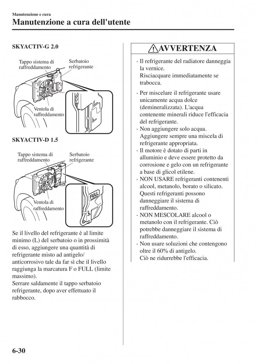 Mazda CX 3 manuale del proprietario / page 528