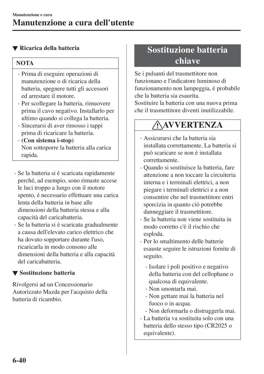 Mazda CX 3 manuale del proprietario / page 538