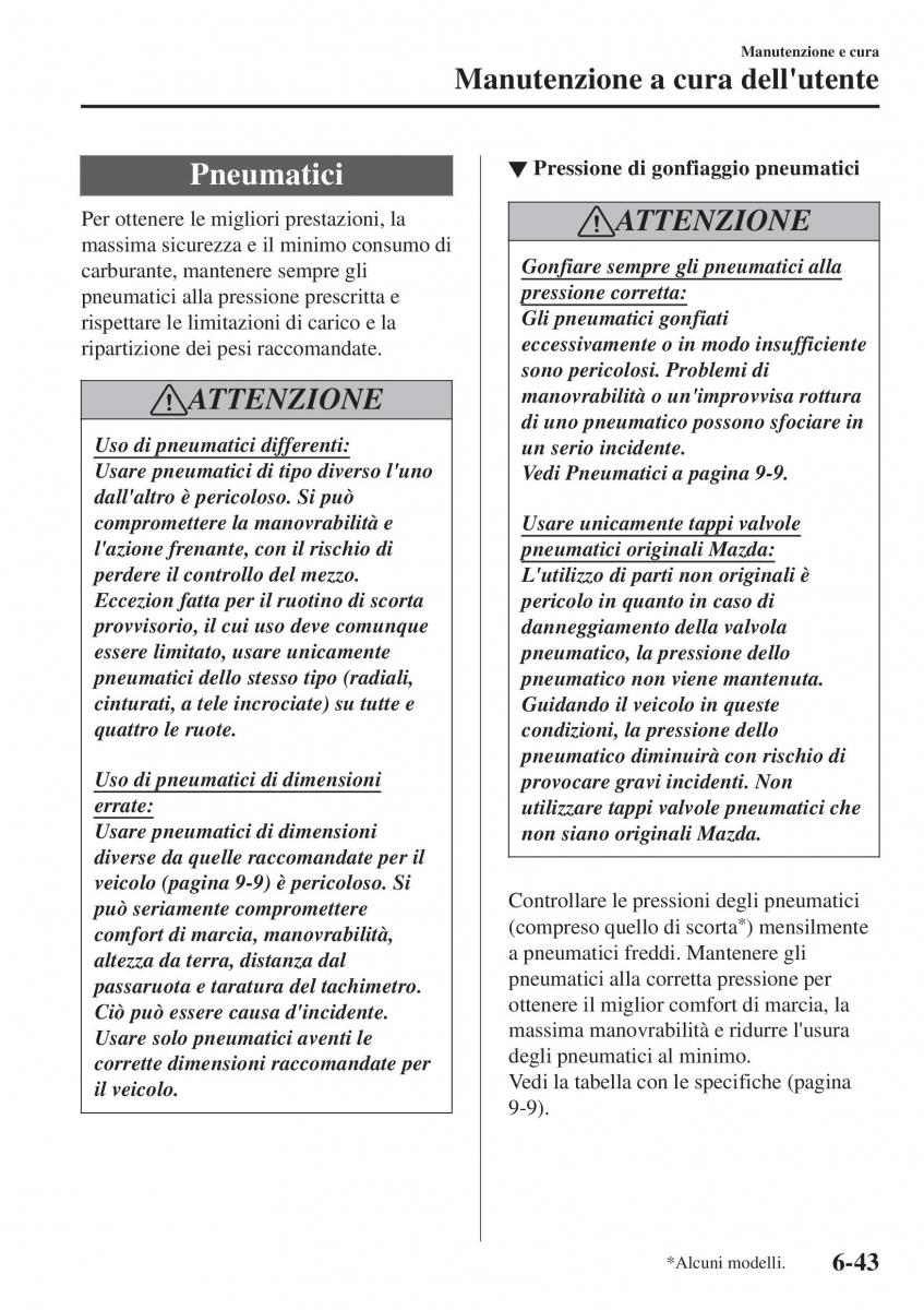 Mazda CX 3 manuale del proprietario / page 541