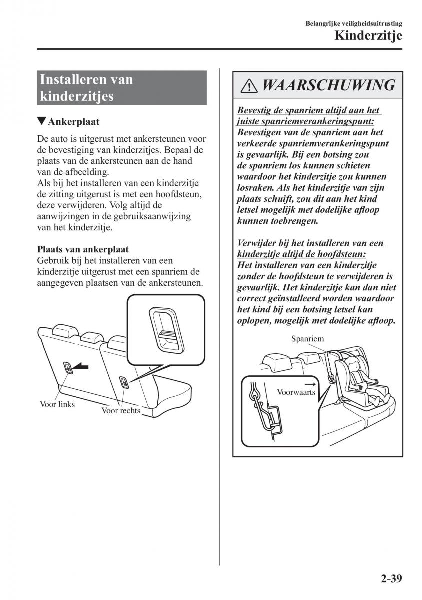 Mazda CX 3 handleiding / page 59