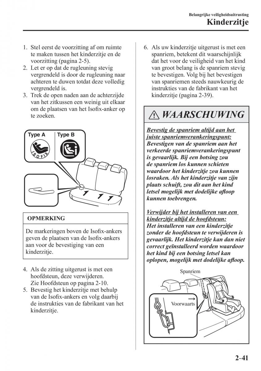 Mazda CX 3 handleiding / page 61