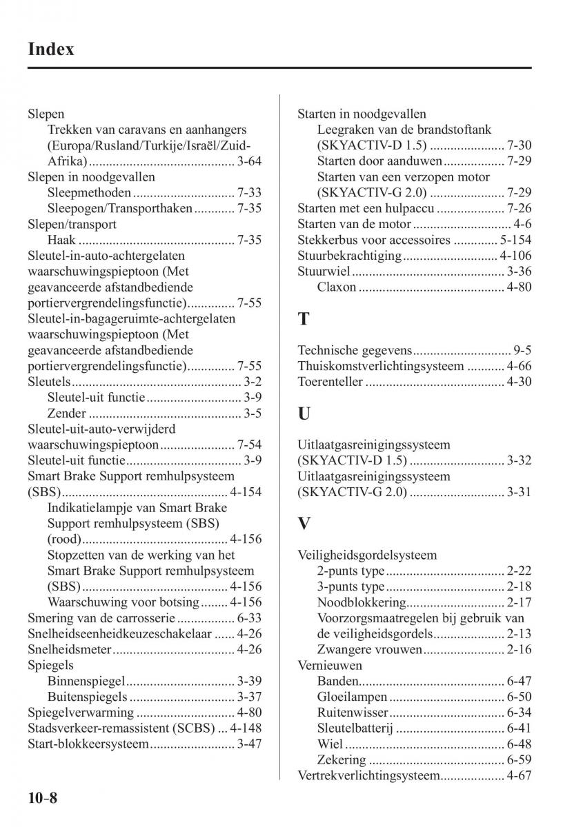 Mazda CX 3 handleiding / page 696