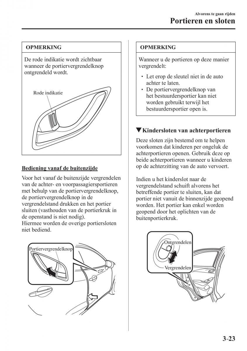 Mazda CX 3 handleiding / page 105