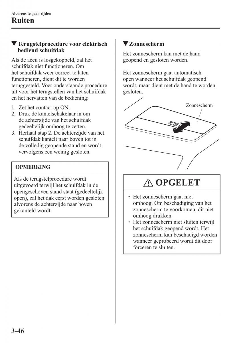 Mazda CX 3 handleiding / page 128