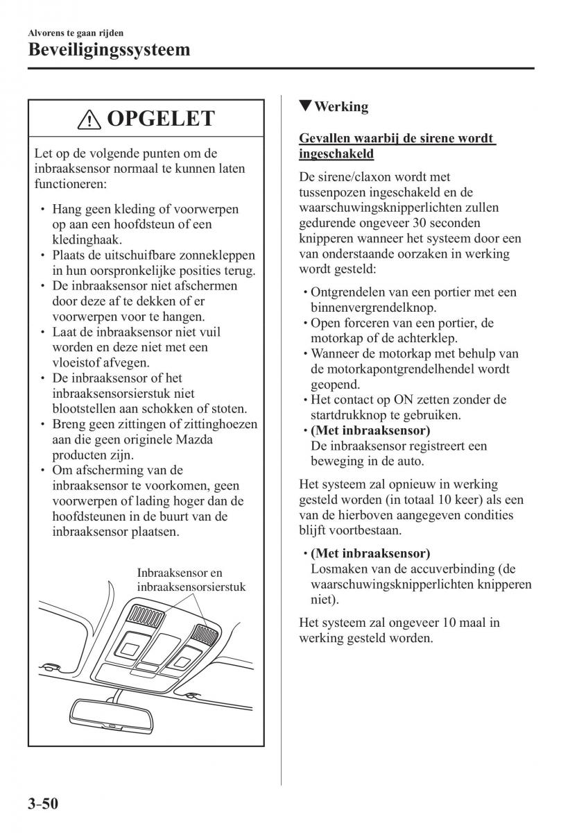 Mazda CX 3 handleiding / page 132