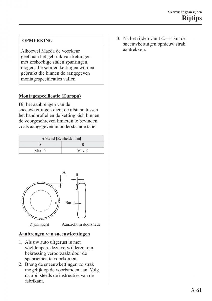 Mazda CX 3 handleiding / page 143