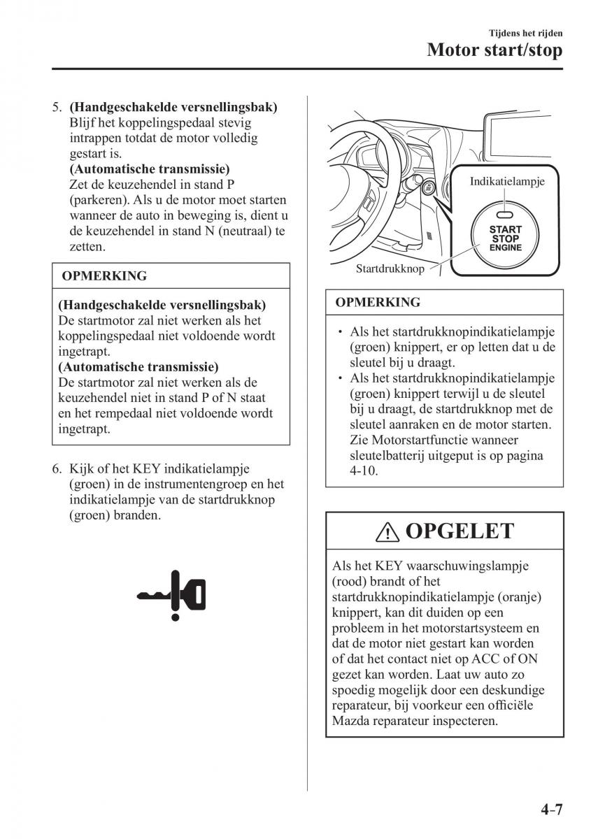 Mazda CX 3 handleiding / page 161