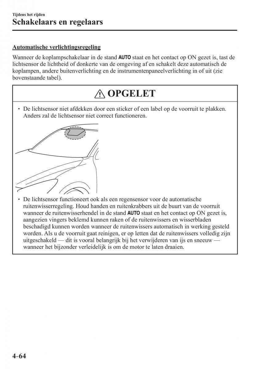 Mazda CX 3 handleiding / page 218