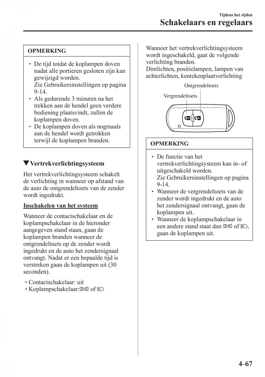 Mazda CX 3 handleiding / page 221