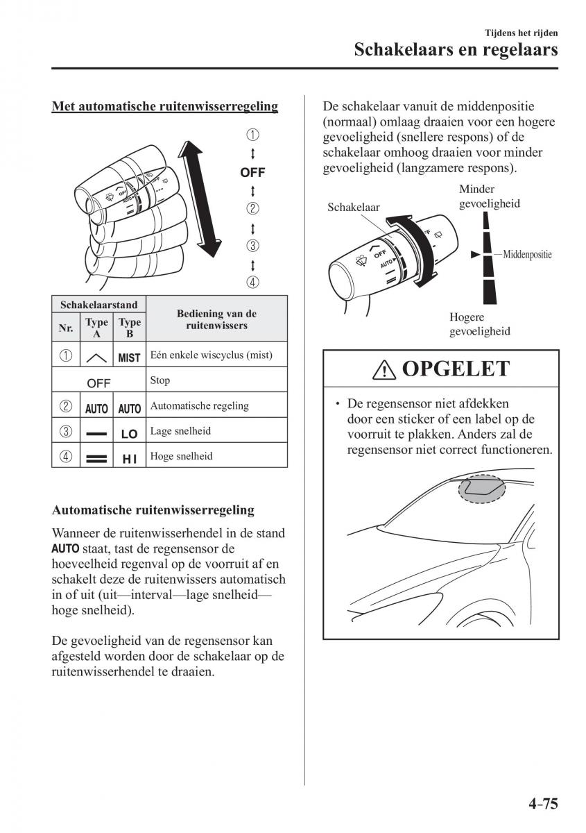 Mazda CX 3 handleiding / page 229