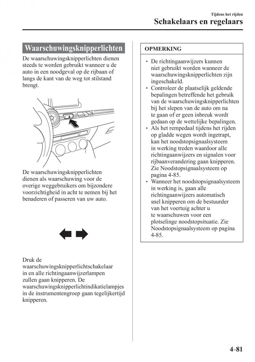 Mazda CX 3 handleiding / page 235