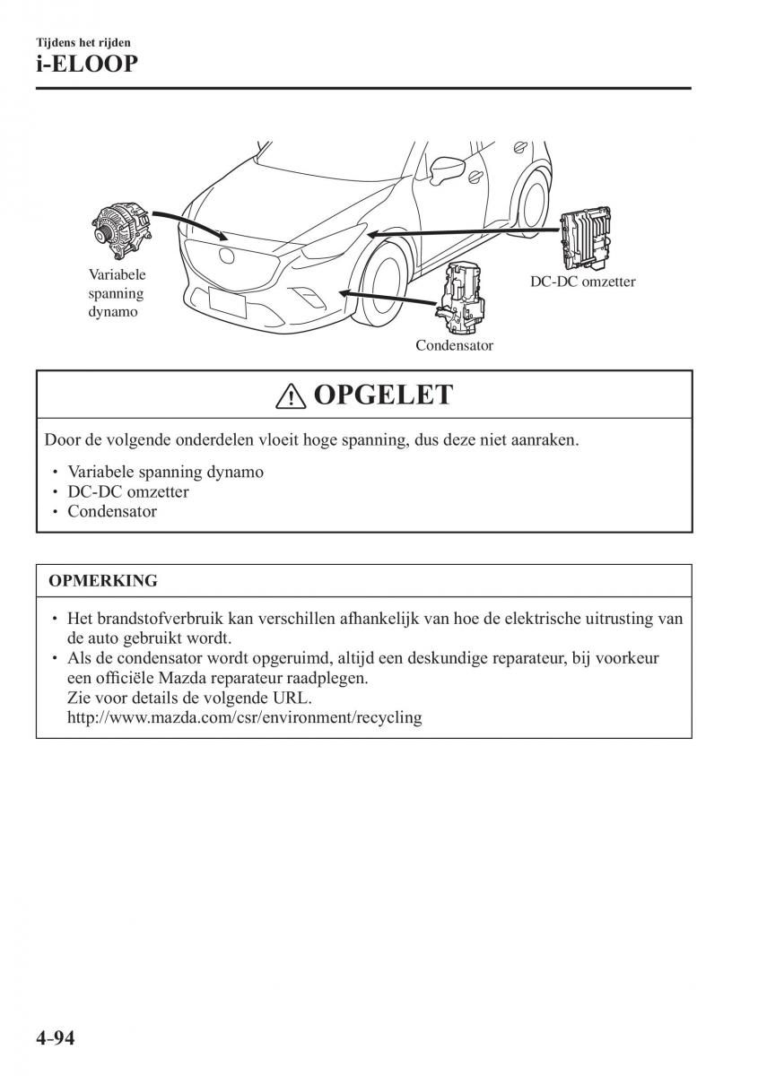 Mazda CX 3 handleiding / page 248