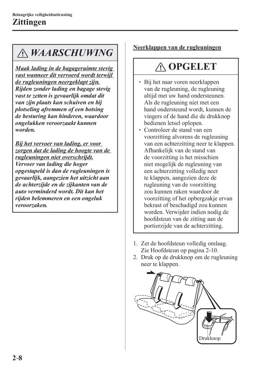 Mazda CX 3 handleiding / page 28