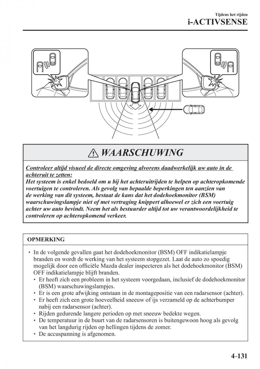 Mazda CX 3 handleiding / page 285