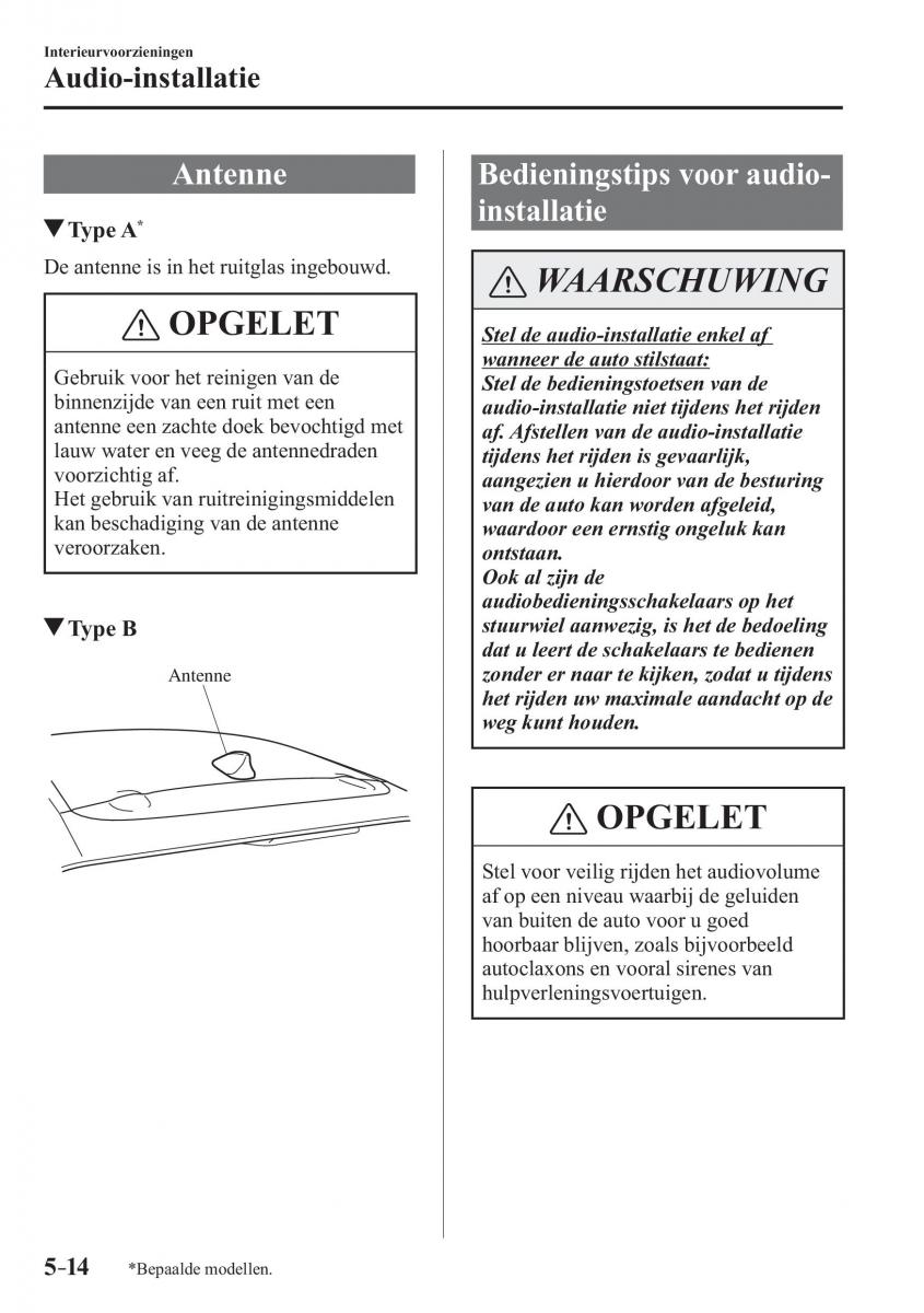 Mazda CX 3 handleiding / page 362