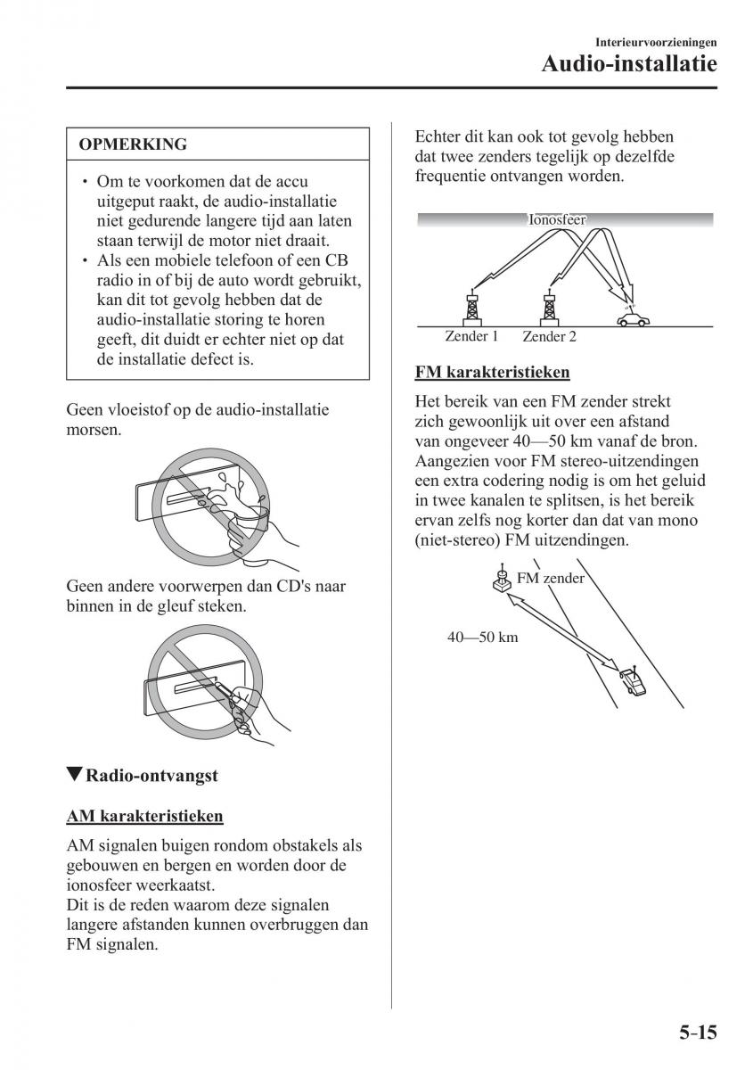 Mazda CX 3 handleiding / page 363