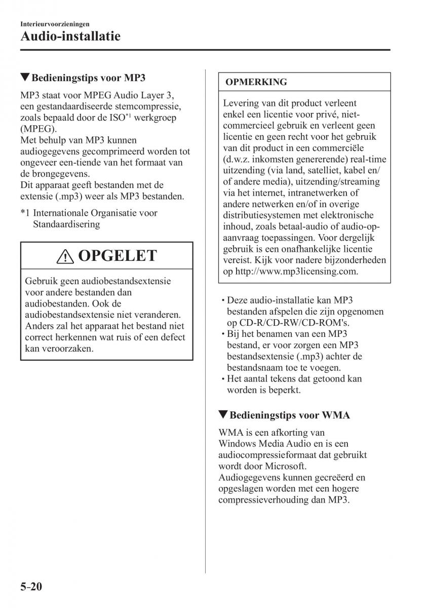 Mazda CX 3 handleiding / page 368