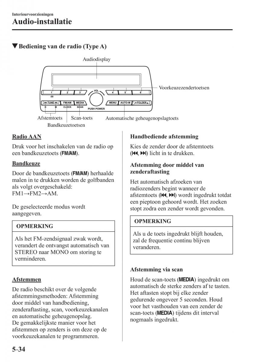 Mazda CX 3 handleiding / page 382