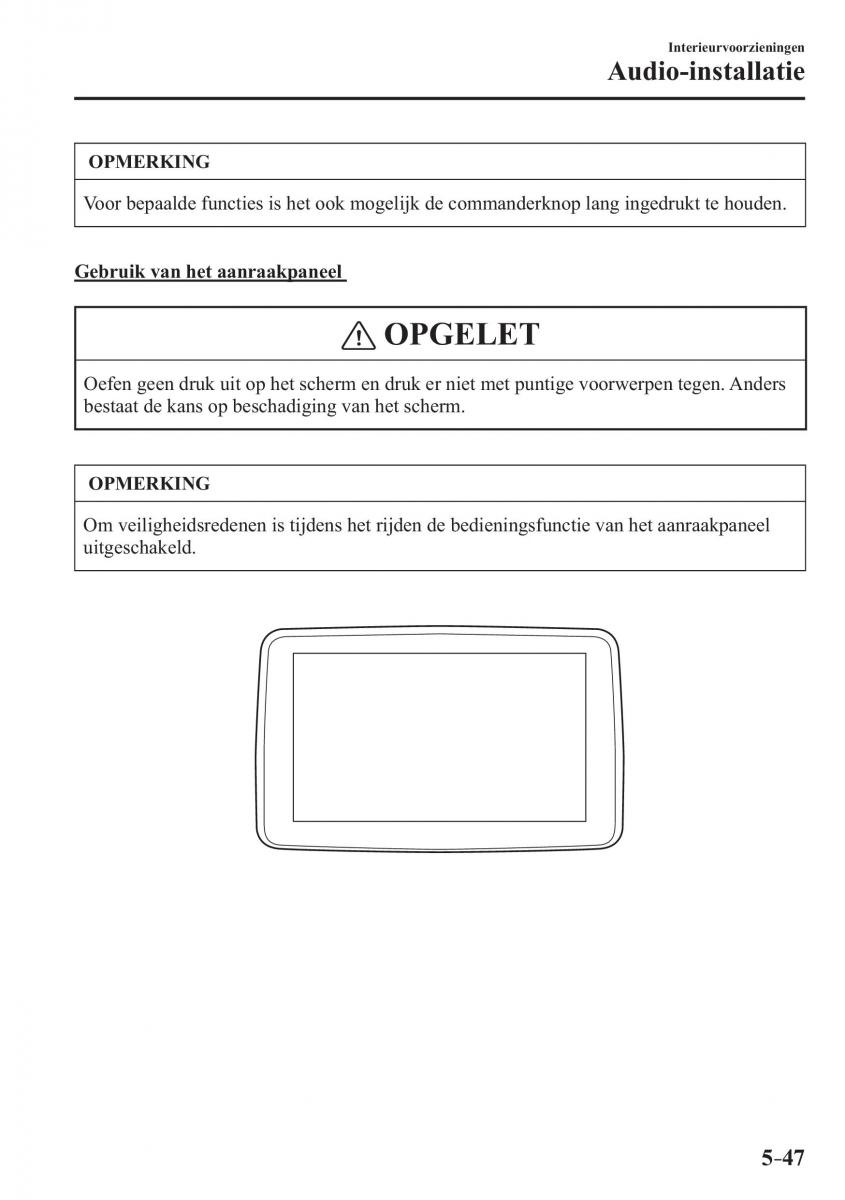 Mazda CX 3 handleiding / page 395