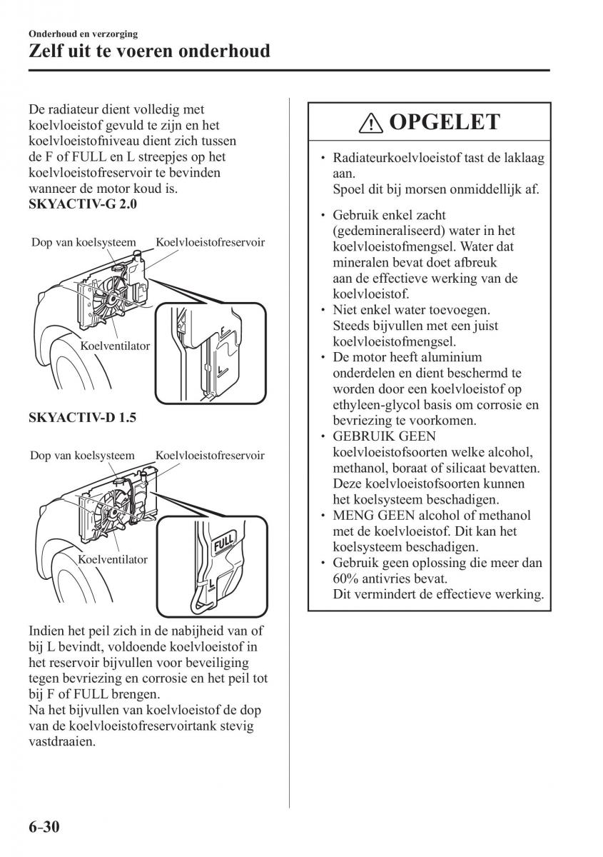 Mazda CX 3 handleiding / page 538