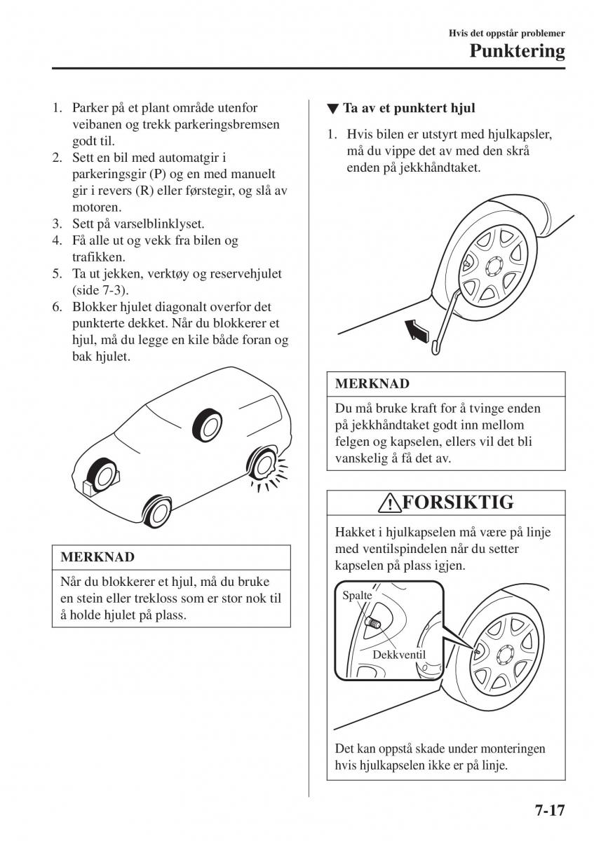 Mazda CX 3 bruksanvisningen / page 543