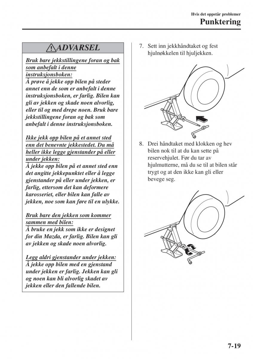 Mazda CX 3 bruksanvisningen / page 545