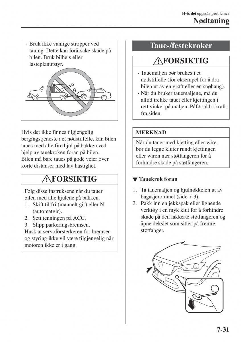 Mazda CX 3 bruksanvisningen / page 557