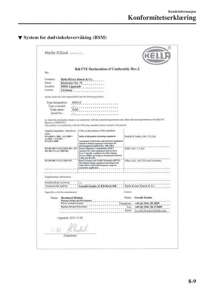 Mazda CX 3 bruksanvisningen / page 589