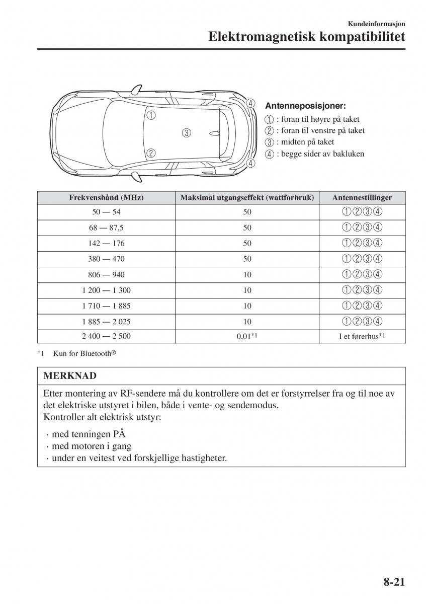 Mazda CX 3 bruksanvisningen / page 601