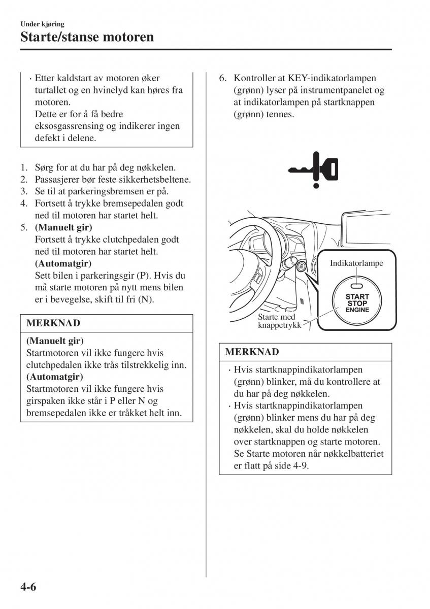 Mazda CX 3 bruksanvisningen / page 140