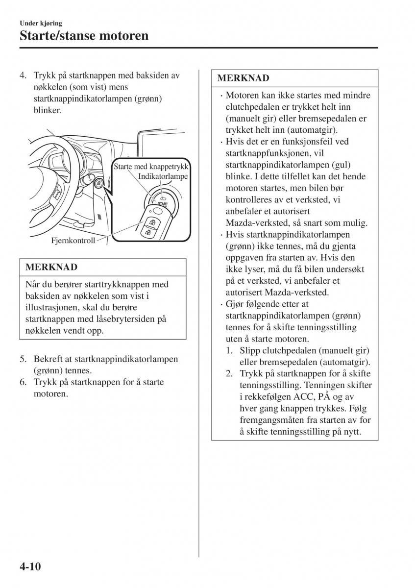 Mazda CX 3 bruksanvisningen / page 144