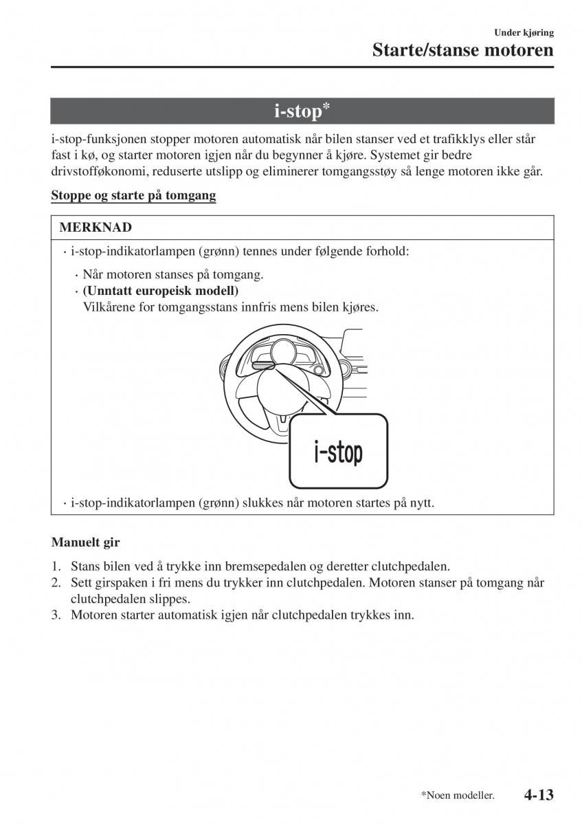 Mazda CX 3 bruksanvisningen / page 147