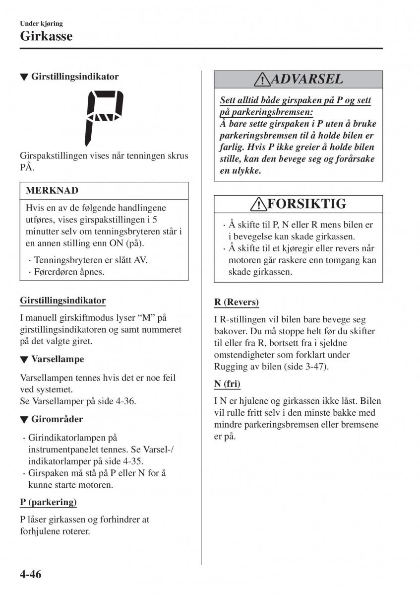 Mazda CX 3 bruksanvisningen / page 180