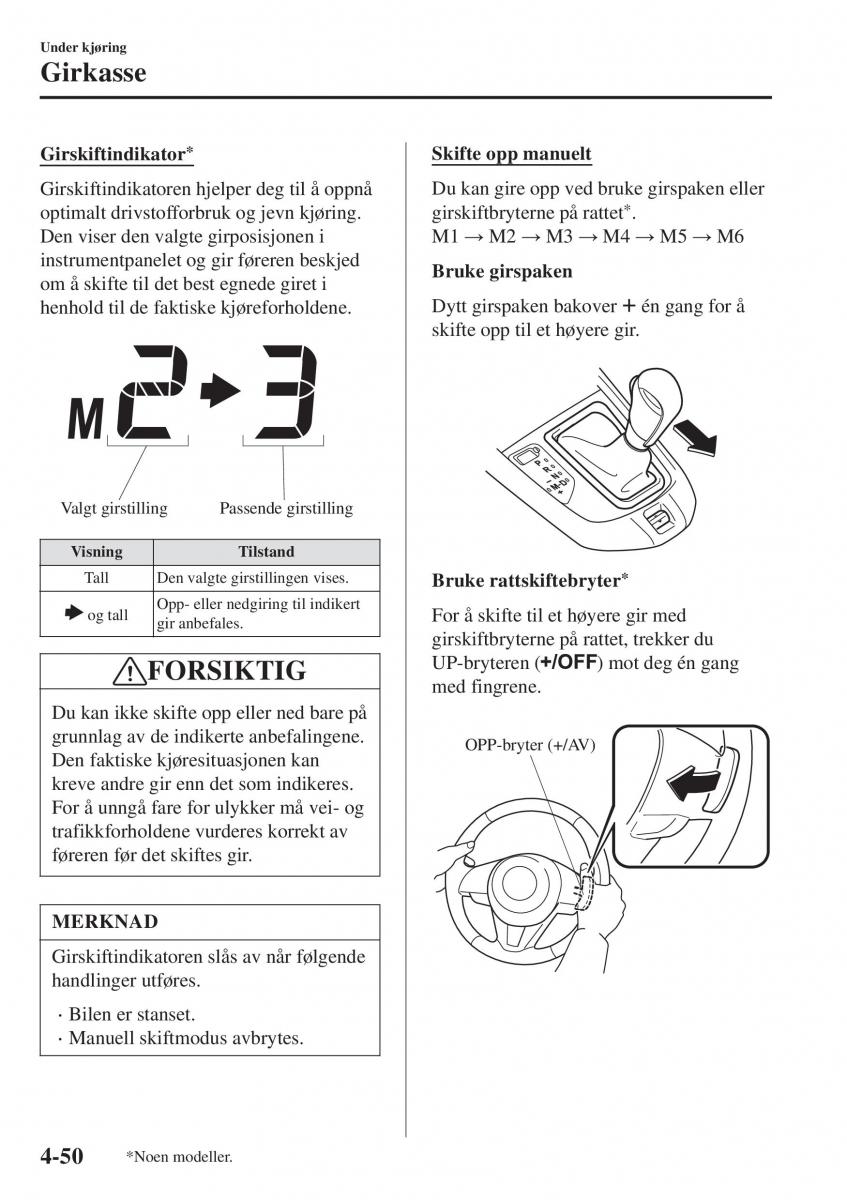 Mazda CX 3 bruksanvisningen / page 184