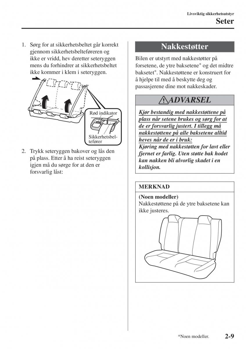 Mazda CX 3 bruksanvisningen / page 29