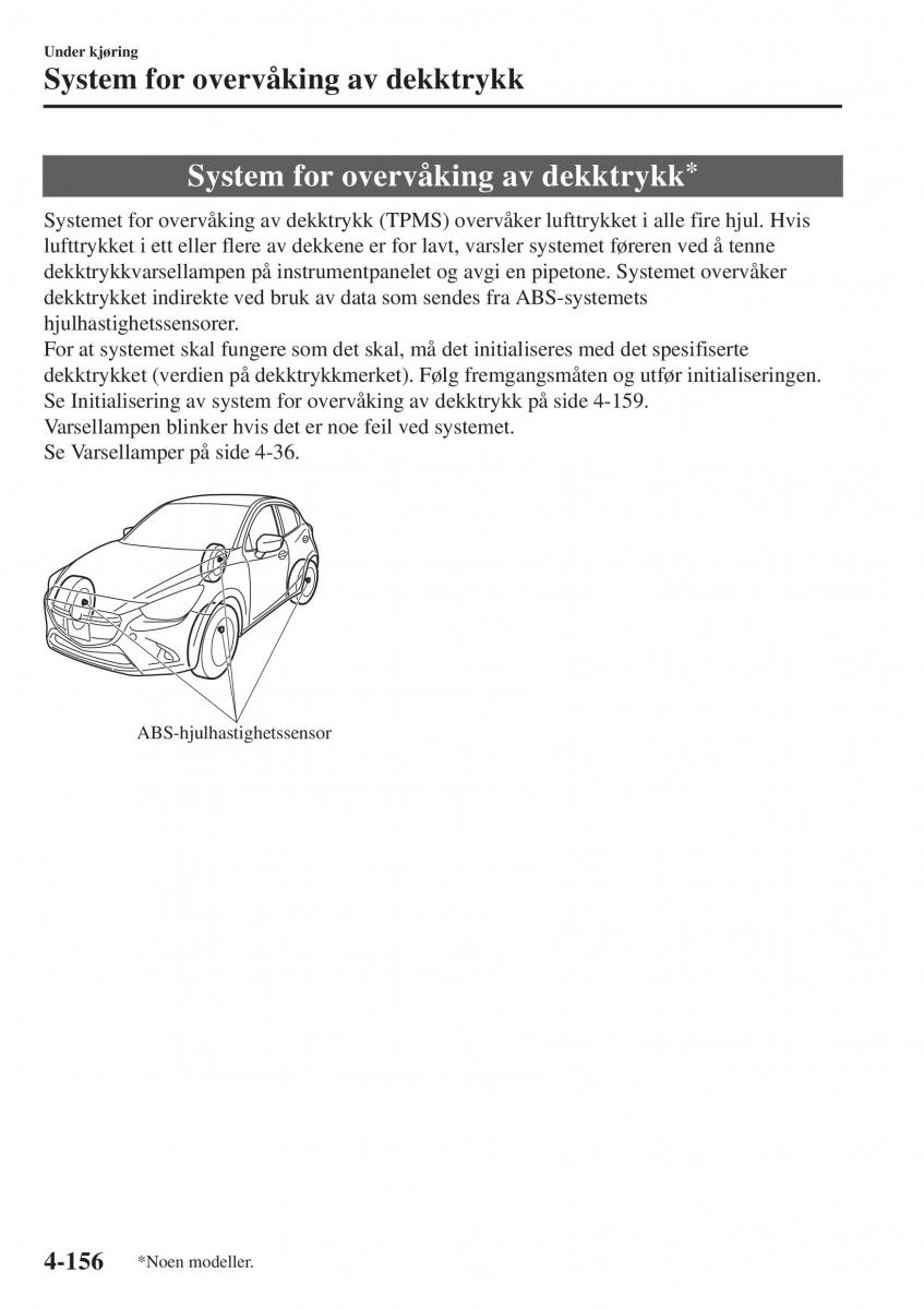 Mazda CX 3 bruksanvisningen / page 290