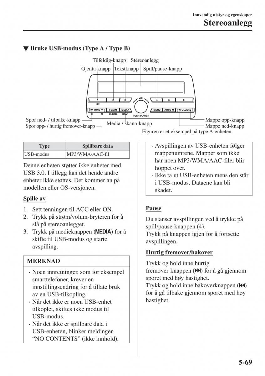 Mazda CX 3 bruksanvisningen / page 377