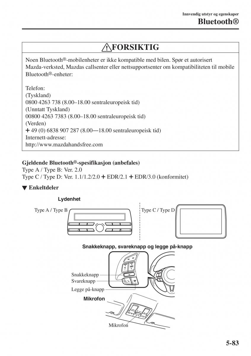 Mazda CX 3 bruksanvisningen / page 391