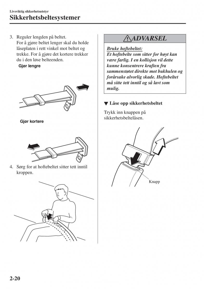 Mazda CX 3 bruksanvisningen / page 40