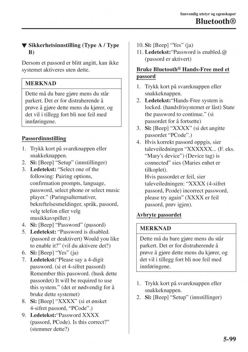 Mazda CX 3 bruksanvisningen / page 407