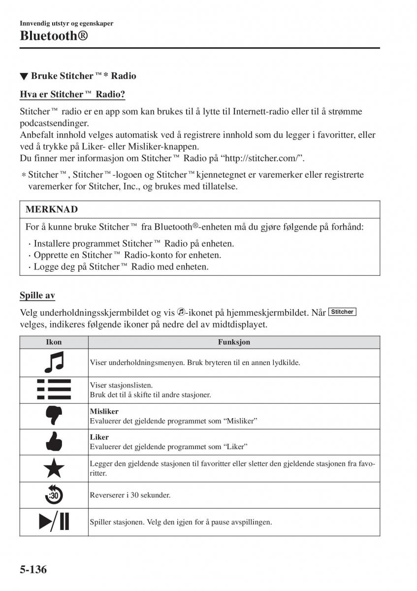 Mazda CX 3 bruksanvisningen / page 444