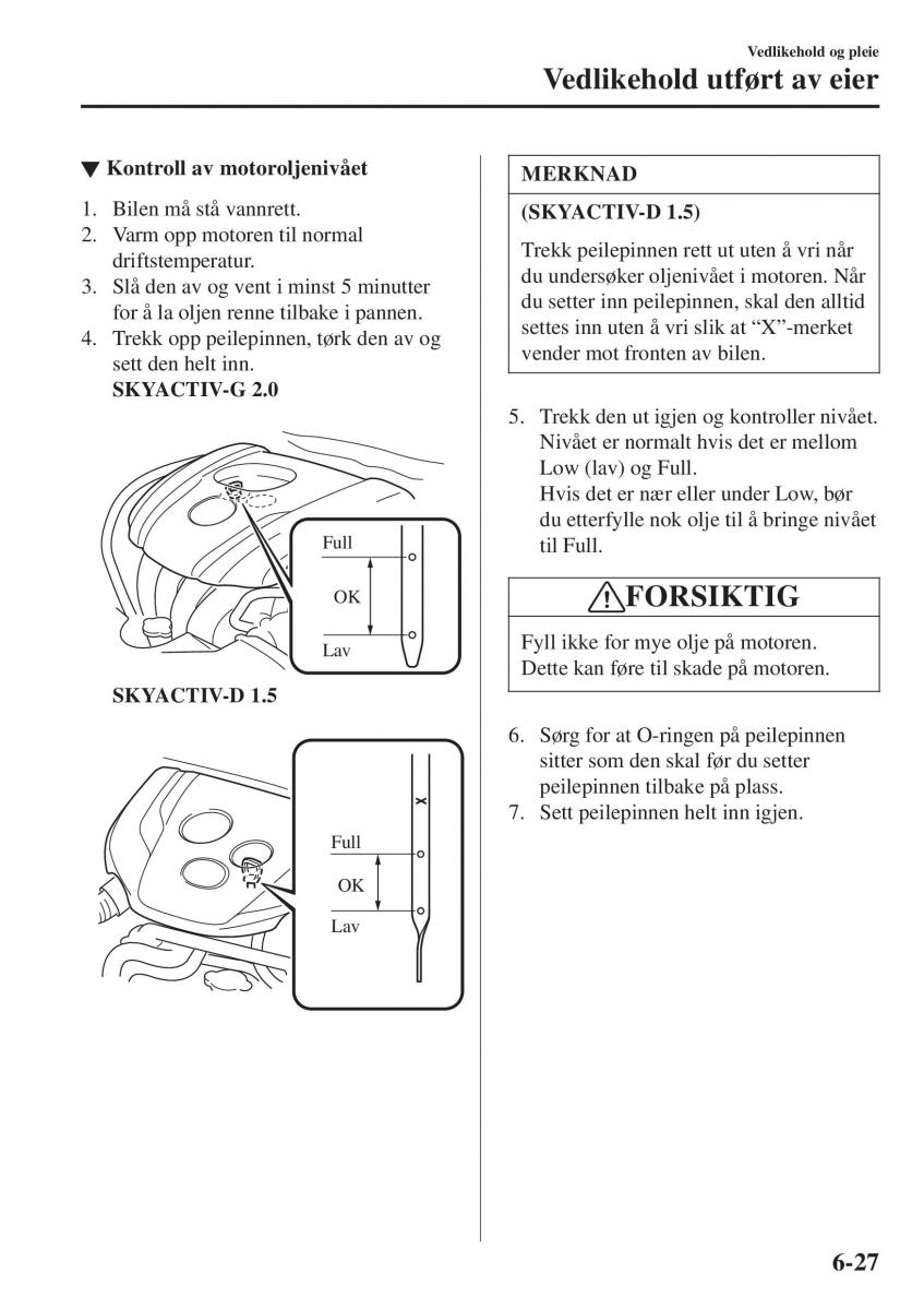 Mazda CX 3 bruksanvisningen / page 485