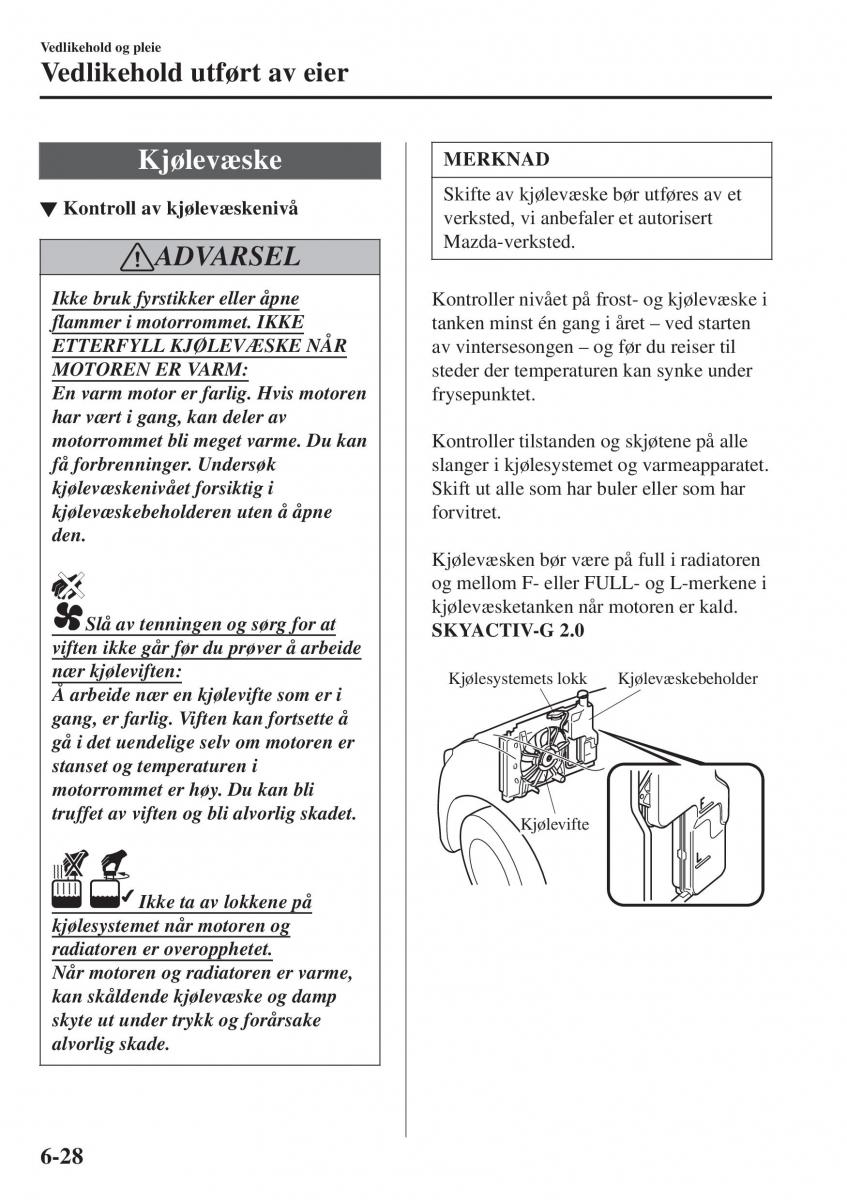 Mazda CX 3 bruksanvisningen / page 486